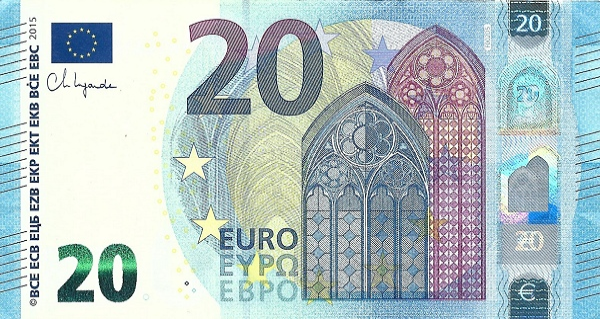 (944) ** PNew (PN28RP) European Union - 20 Euros (Lagarde)